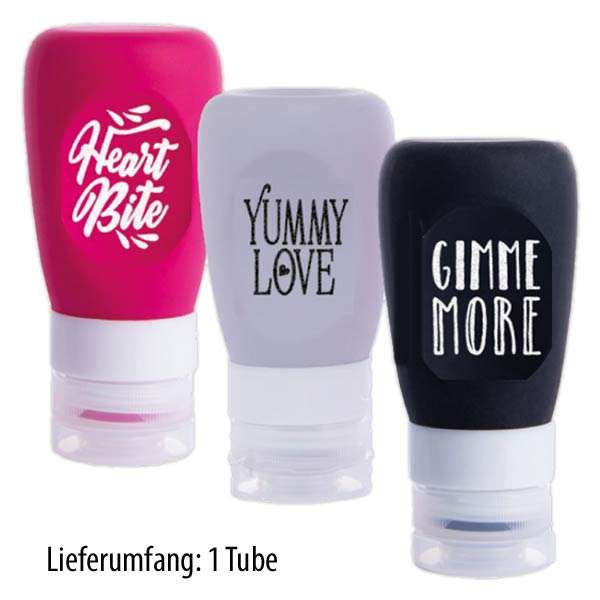 Kioiner 2-tlg. Futtertuben Für Hunde - 90ml Befüllbare Silikon Tuben Mit Karabiner