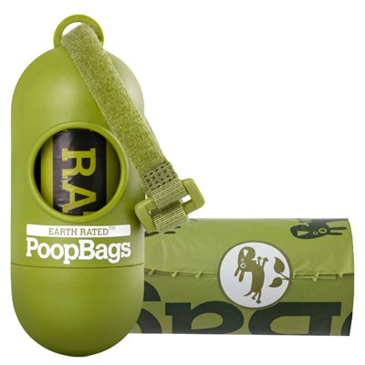Earth Rated PoopBags Dispenser Spender inkl. Kotbeutel-Rolle