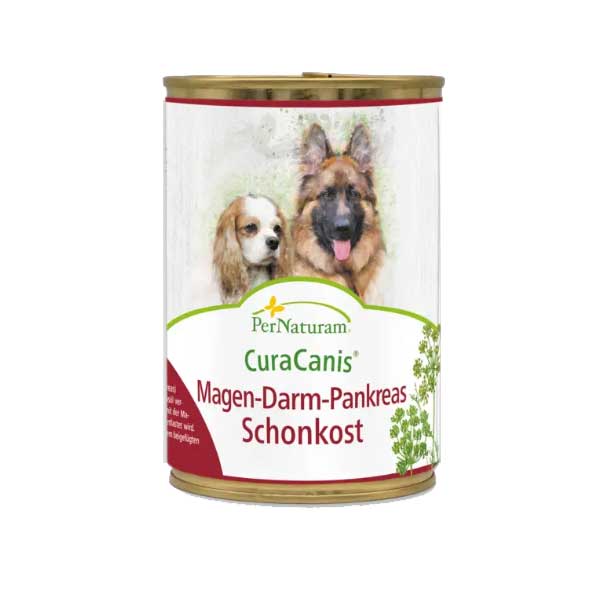 Magen und Darm Schonkost Cura Canis von PerNaturarm dogs4friends.de