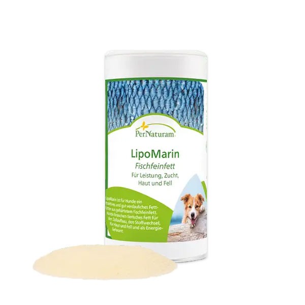 LipoMarin Fischfeinfett von PerNaturam für mehr Energie und gesundes Fell