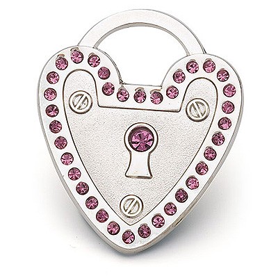 Hunde-Anhänger Padlock Heart. Von Hamish McBeth