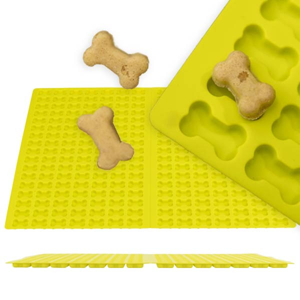 Backmatten mit Motiven für Mini-Hundesnacks zum Selbermachen