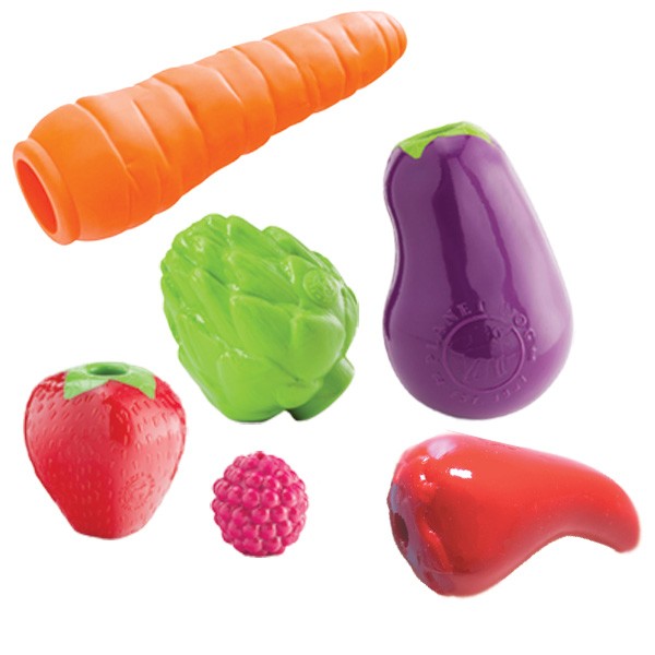 Orbee-Tuff Produce in Obst- und Gemüseform von Planet Dog