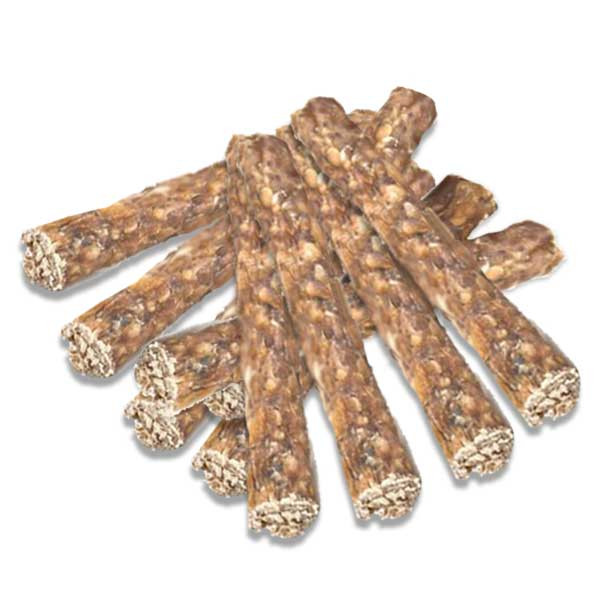 Hirschhaut-Kausticks als kauleichter Protein-Snack auch für empfindliche Mägen