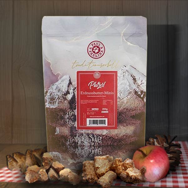 Platzerl von Paul & Paulina feine vegetarische Keks-Snacks für Hunde