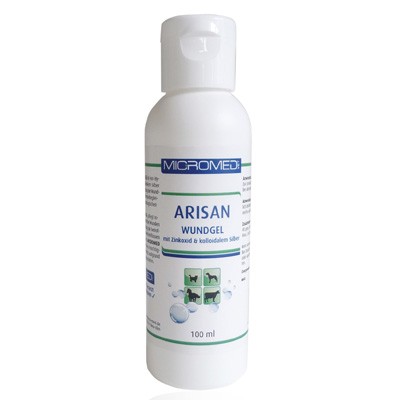 Arisan Wundgel mit Zinkoxid und kolloidalem Silber von MicroMed