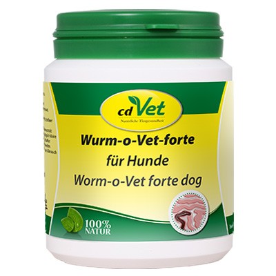 Wurm-o-Vet forte von cdVet stärkt die Wurm-Abwehr beim Hund