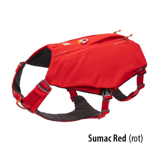Switchbak Dog Harness Rucksack-Geschirr mit Taschen von Ruff Wear