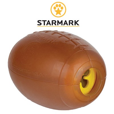 Football mit Crunch-Effekt und Leckerli-Öffnung von Star Mark