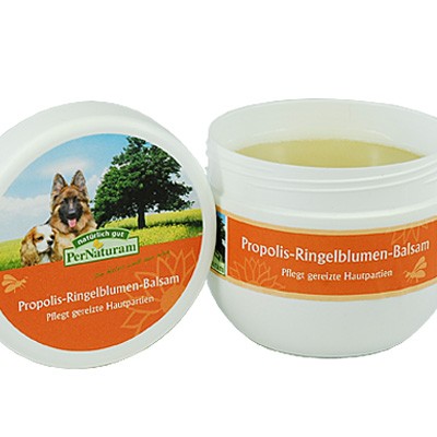 Hautpflege mit PerNaturams Propolis-Ringelblumen-Balsam
