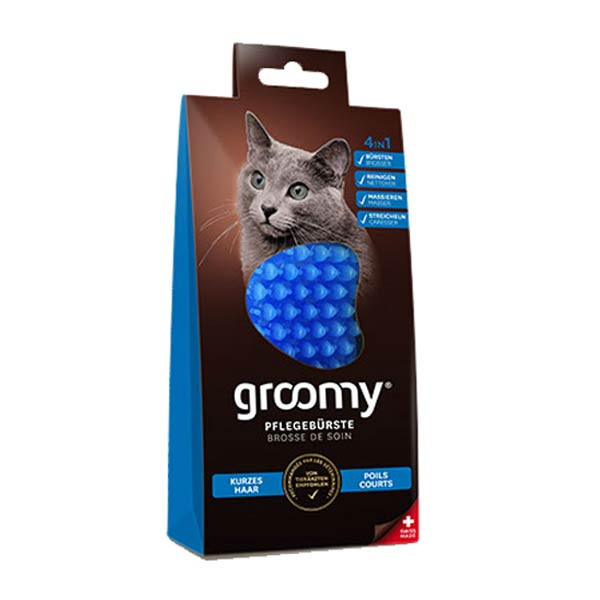 Groomy Multifunktionsbürste für Kurzhaar oder Langhaar