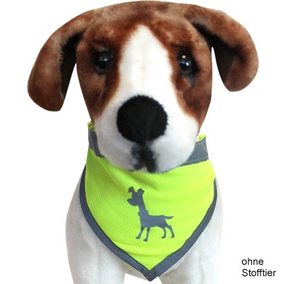 Leucht-Halstuch Dog Bandana Neon reflektierend von alcott