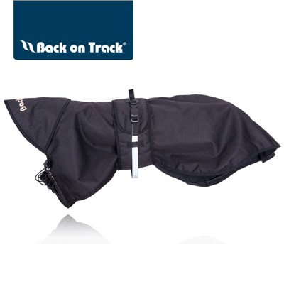 Hunderegenmantel mit Keramik-Textilien von Back on Track