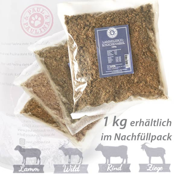 Knochenmehl von Paul & Paulina für die Gelenke auch von Allergikern