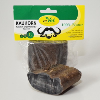 Kauhorn vom Wasserbüffel - natürlich langanhaltender Kauspaß von cdVet