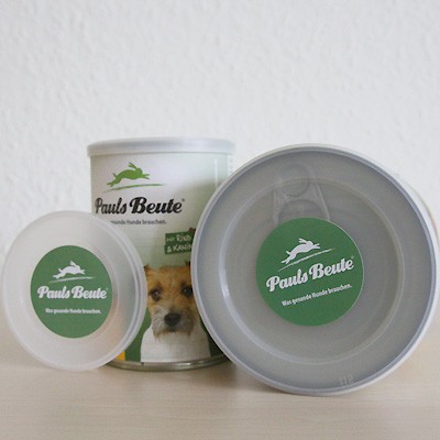 Hygienischer Deckel für Pauls Beute Hundefutterdosen