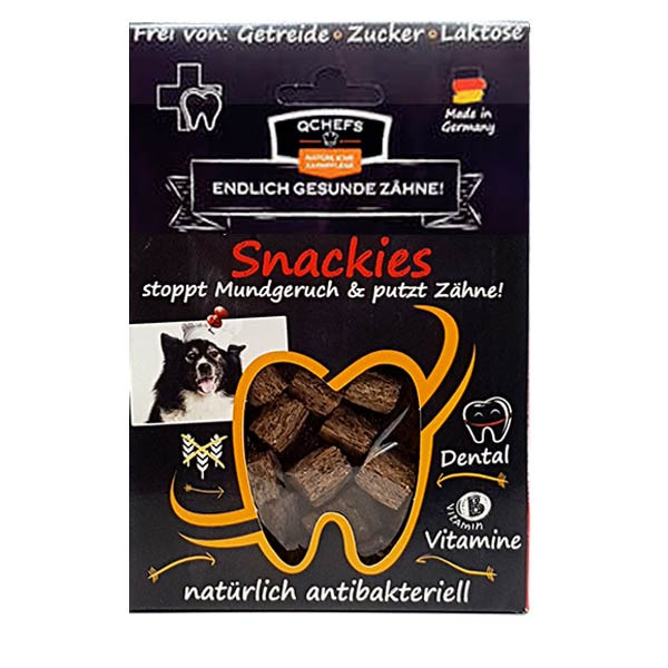 Vital Snackies von QChefs mit Hüttenkäse und Johannisbrot