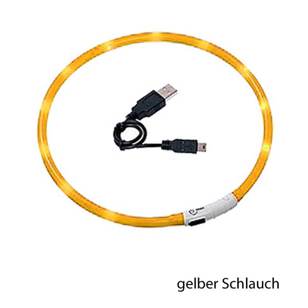 LED-Leuchtschlauch mit Akku und USB-Aufladekabel