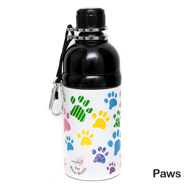 Long Paws Pet Waterbottle Hundetrinkflasche mit Kugel-Verschluss
