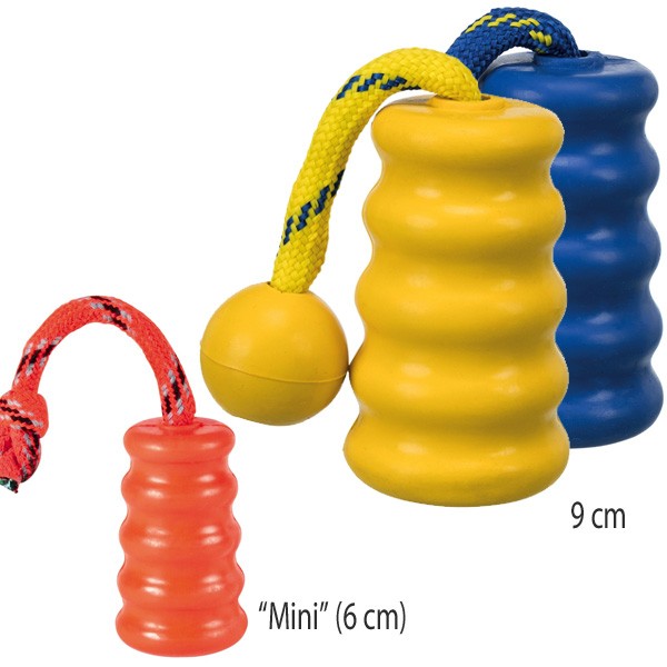 Fun-Mot Jumper Wurf und Zerrspielzeug