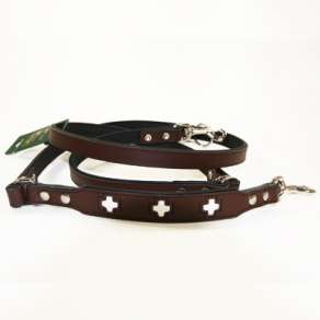 Swiss Hundehalsband Schweiz braun | dogs4friends.de