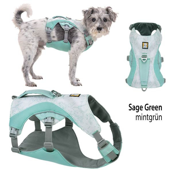 Kühlgeschirr Swamp Cooler Harness von Ruff Wear als Hitzeschutz