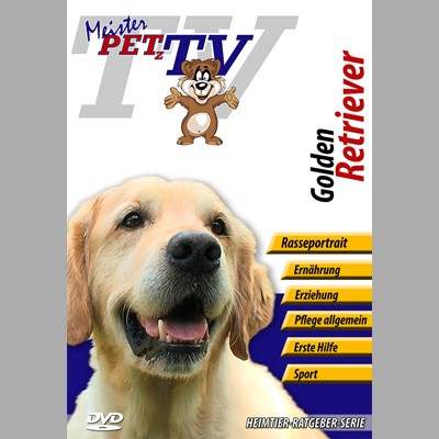 Golden Retriever Hunderasse-Video-Portrait auf DVD