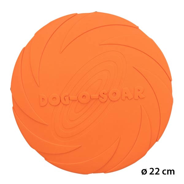 Doggy Disc Frisbee aus Naturgummi auch für Welpen von Trixie