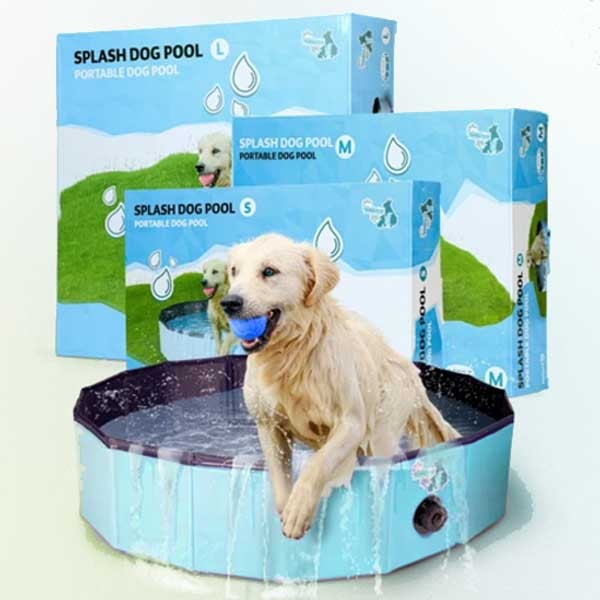 Splash Dog Pool robustes Hunde-Schwimmbad von Holland Animal Care