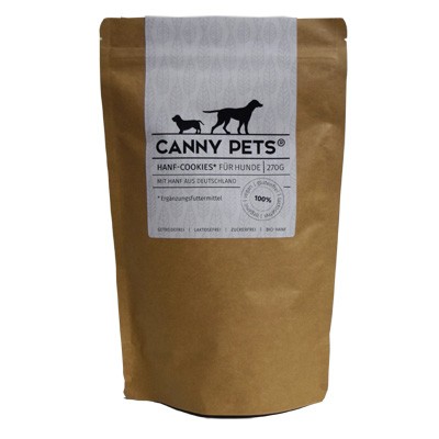 Hanf-Cookies von Canny Pets für einen vitalen Hund - vegan und natürlich