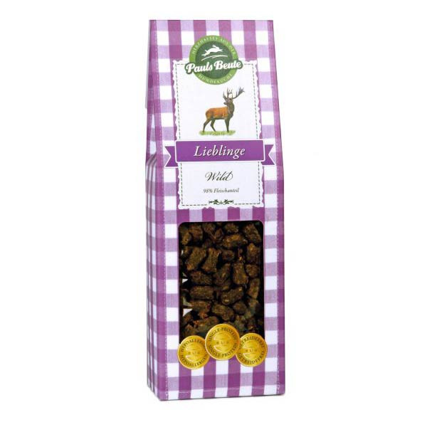 Lamm, Wild, Rind, Pute - Leckerli-Lieblinge von Pauls Beute