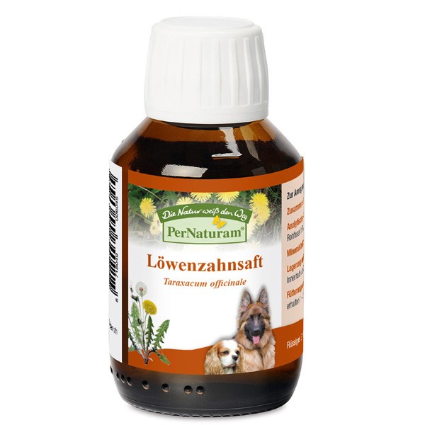 Löwenzahnsaft von PerNaturam zur Förderung der Verdauung