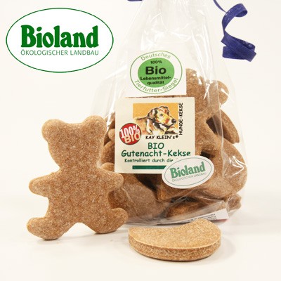 Gutenacht-Hundekekse mit Bioland-Zertifikat von Kay Klein's